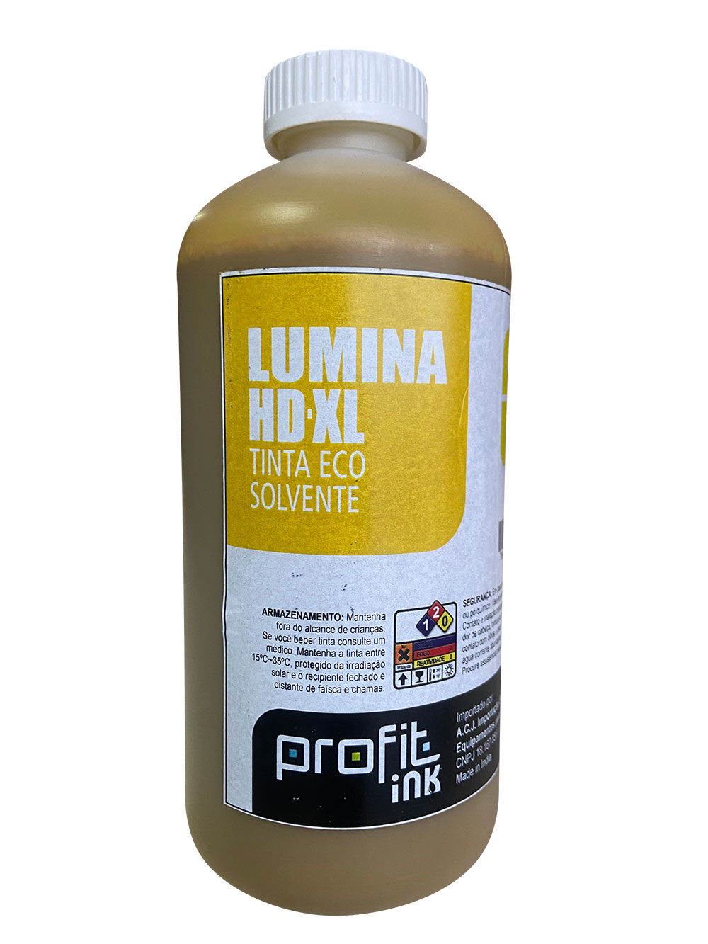 TINTA LUMINA HD-XL P/ CABEÇAS EPSON (1LT) ECO SOLVENTE YLW PROFIT INK TINTA LUMINA HD-XL P/ CABEÇAS EPSON (1LT) ECO SOLVENTE YLW PROFIT INK